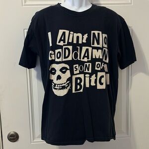 Rare Vintage Misfits quote graphic tee